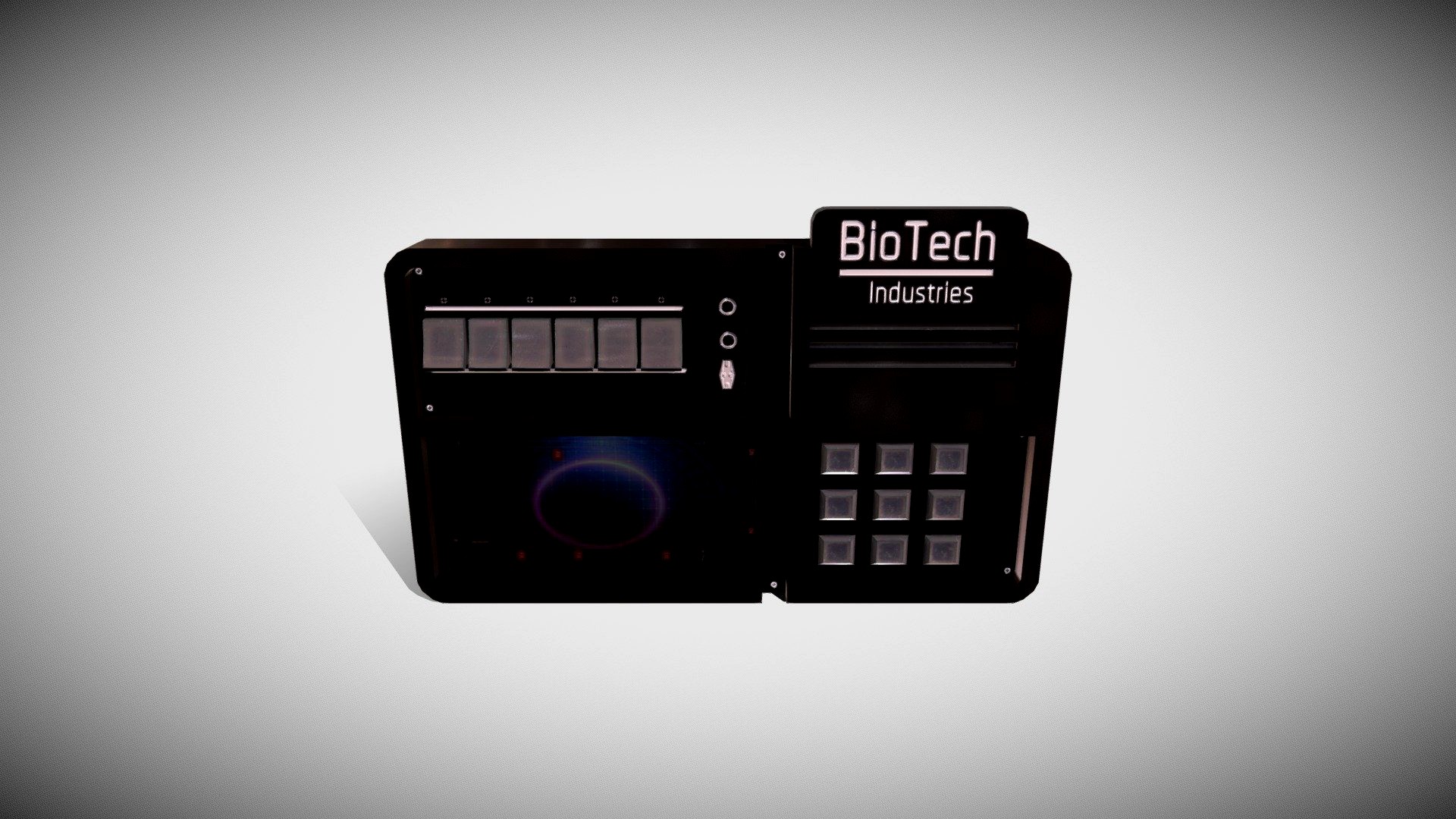 Sci fi control panel