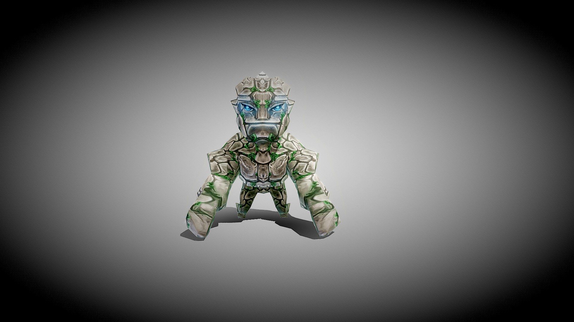 Micro lowpoly Golem