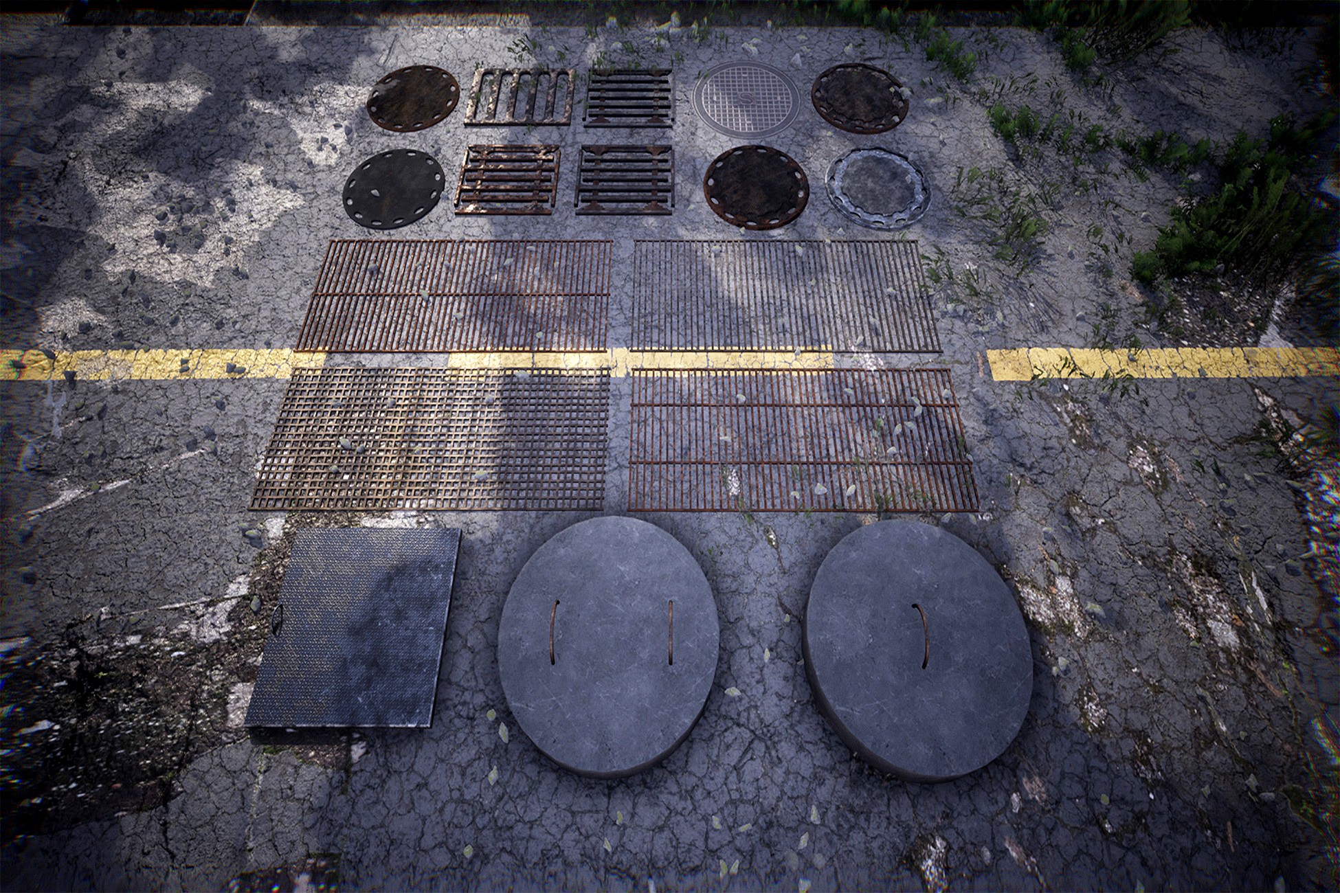 Manhole Covers / 10+ Variations