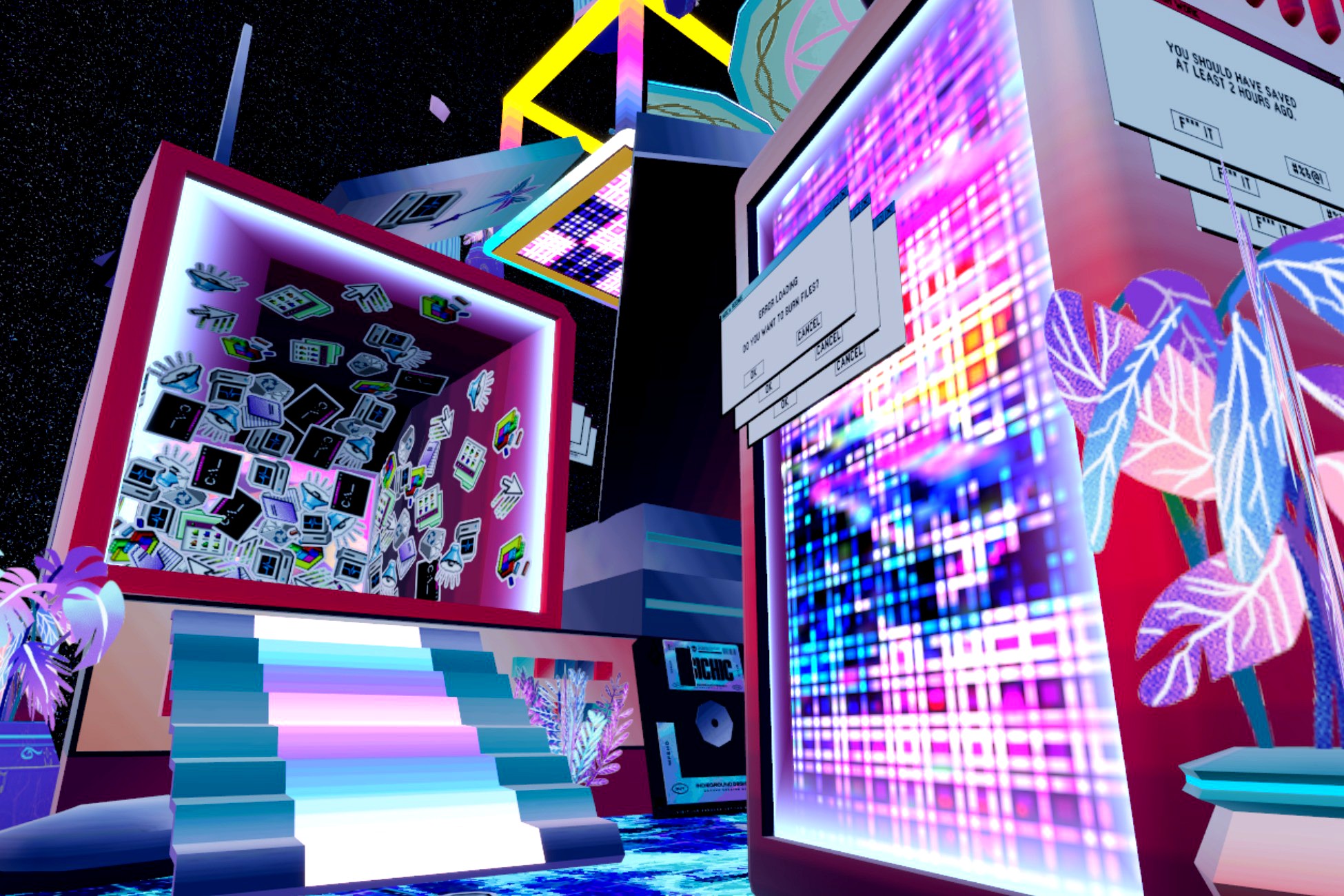 Chromatic Chaos VHS Asset Pack