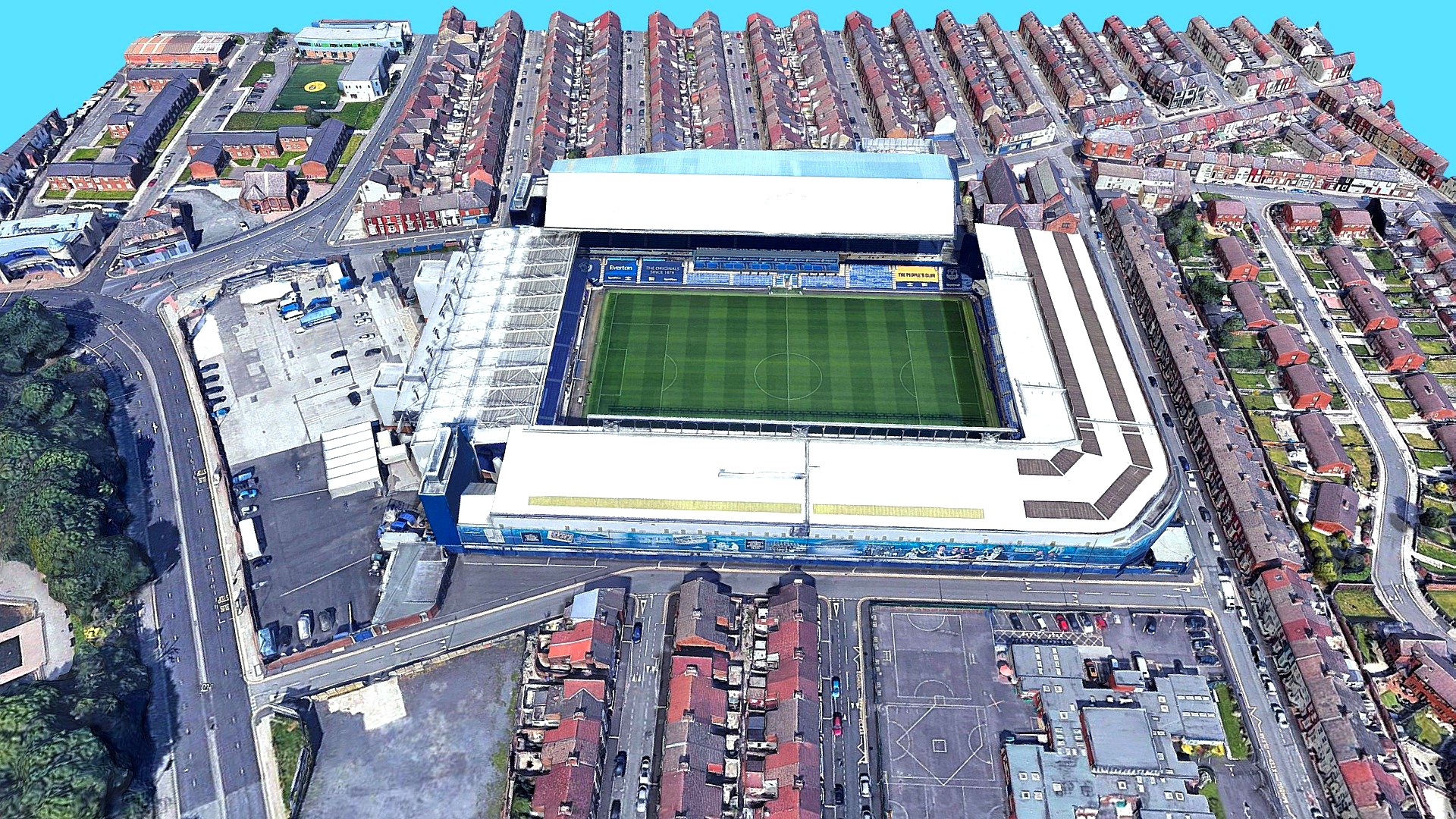 Everton FC Stadium, Goodison Park, England