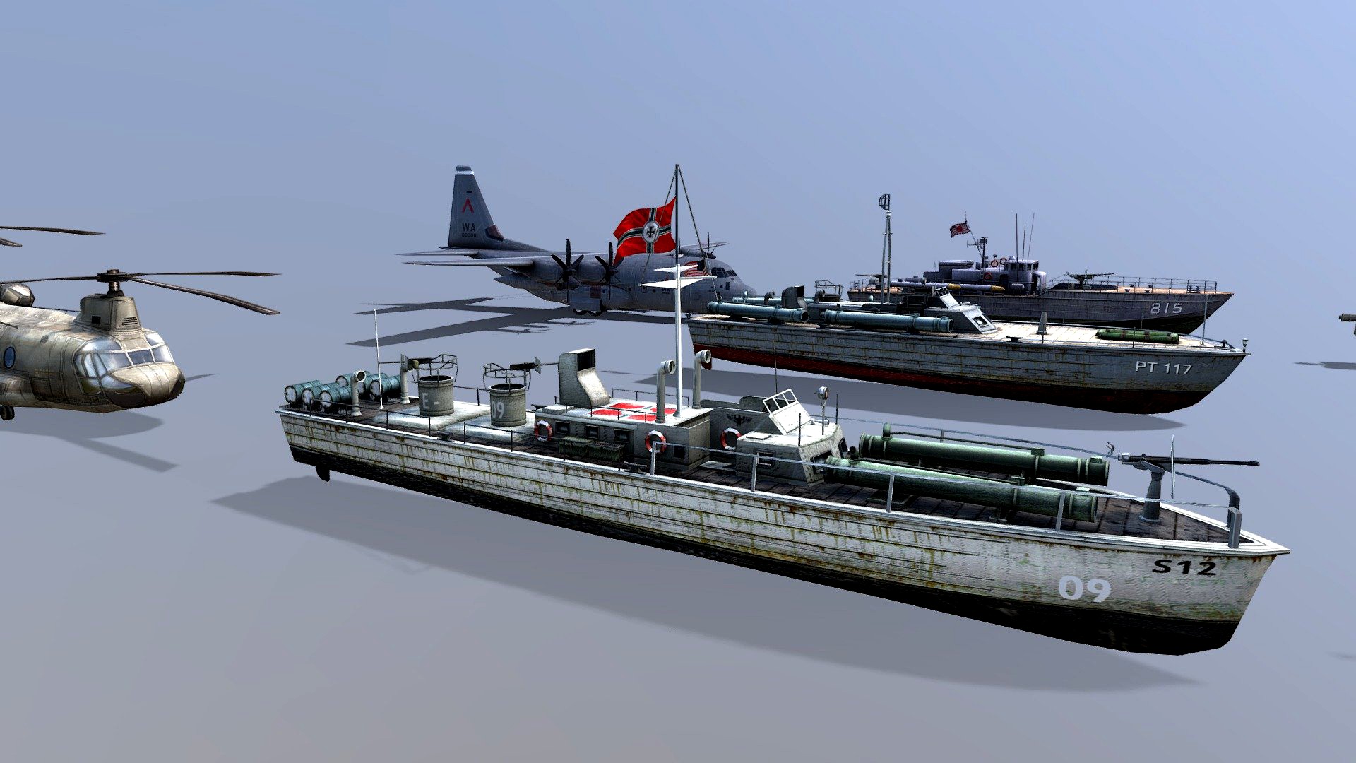 Prop Vehicles/ WW II