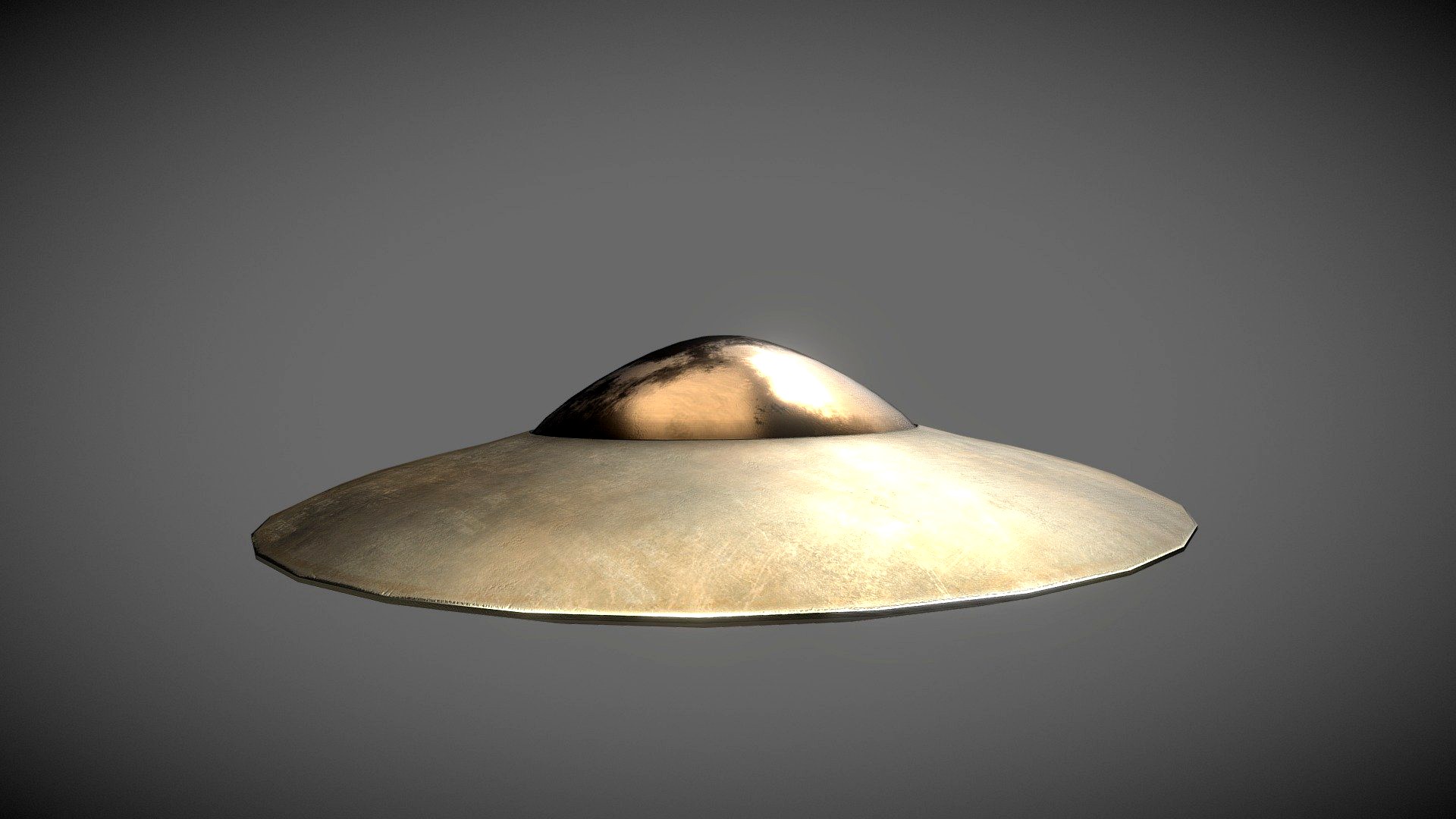 UFO 10 - Flying Saucer - UFO KIT Bash Pack 1