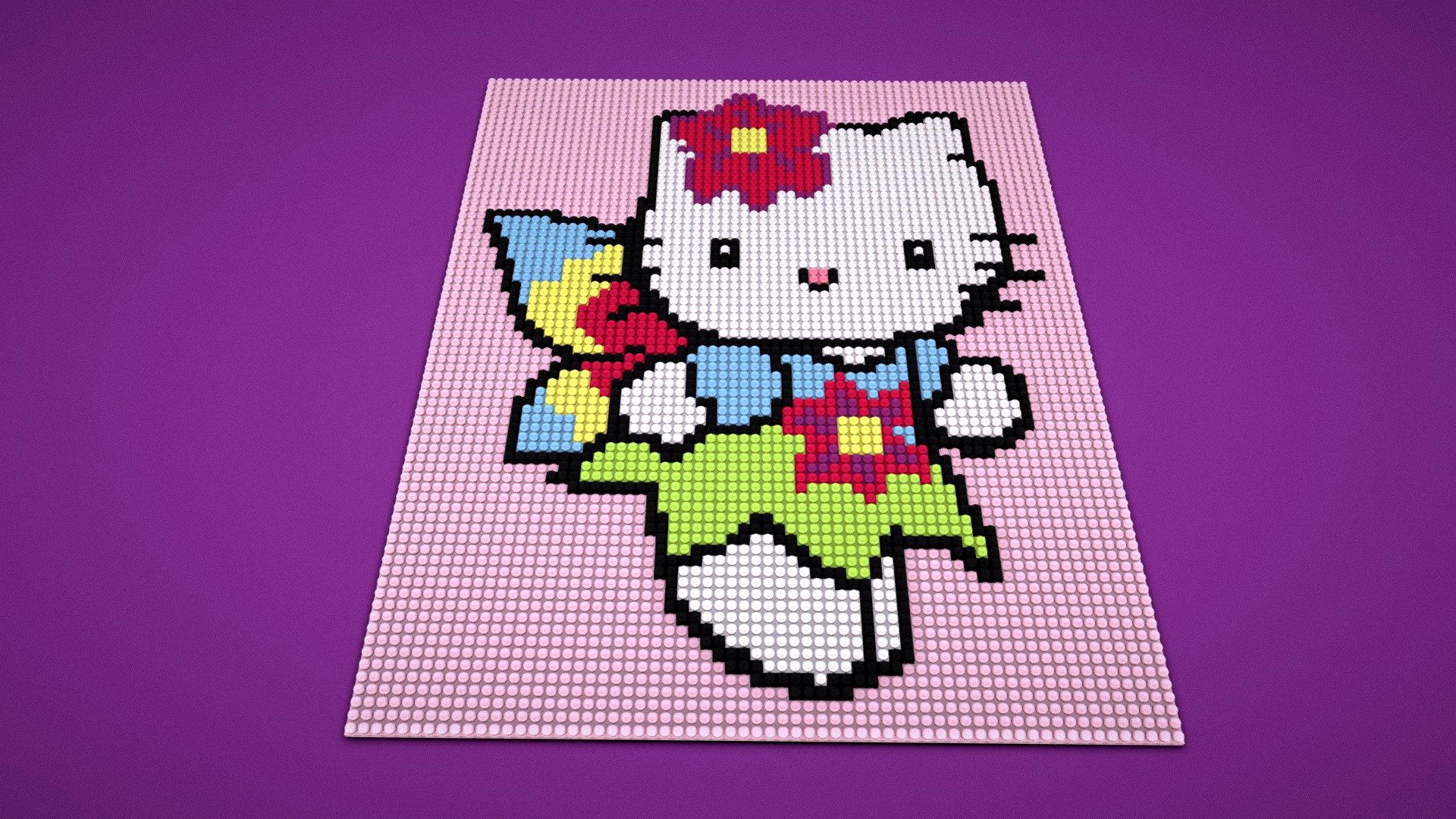 Mega Blocks Mosaic: Fairy Hello Kitty