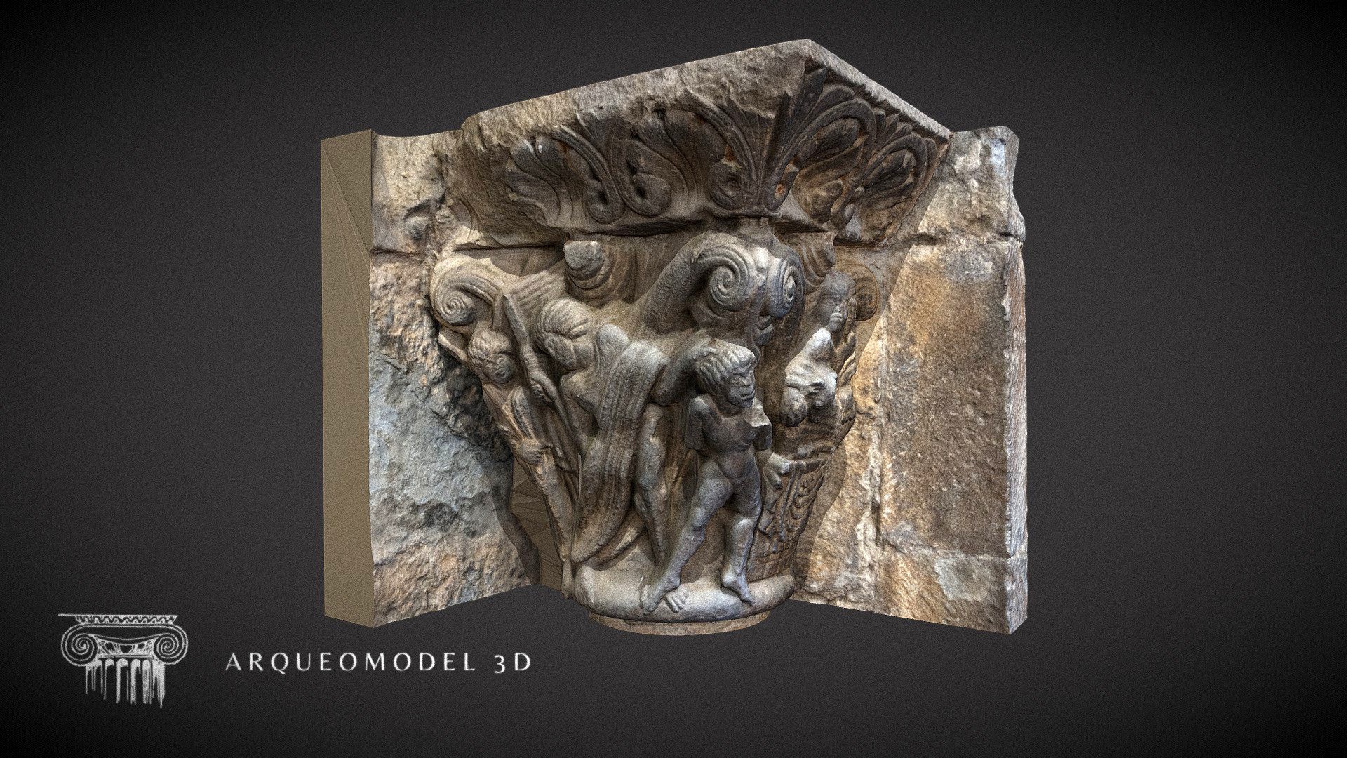 Capitel 02 Lateral Catedral de Jaca | JACA