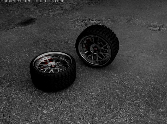 Download free BBS Rim 3D Model