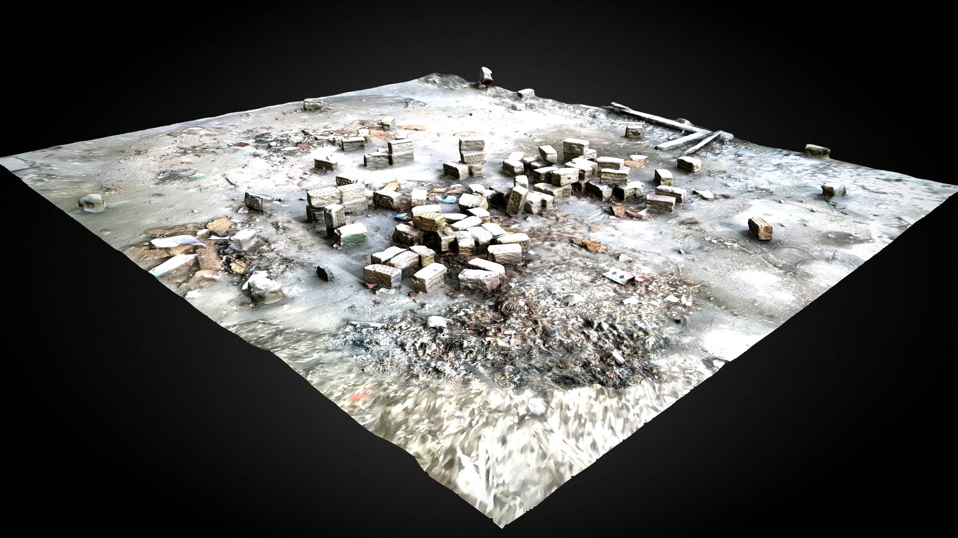 Scattered Bricks