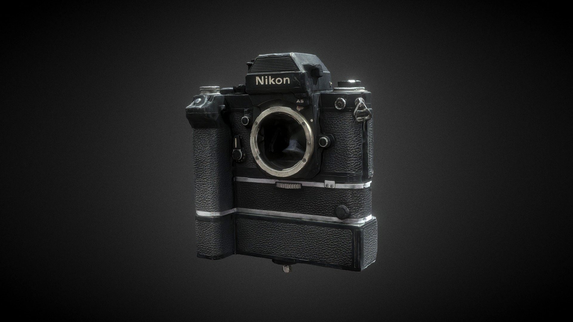 Nikon F2 with MD-2 grip