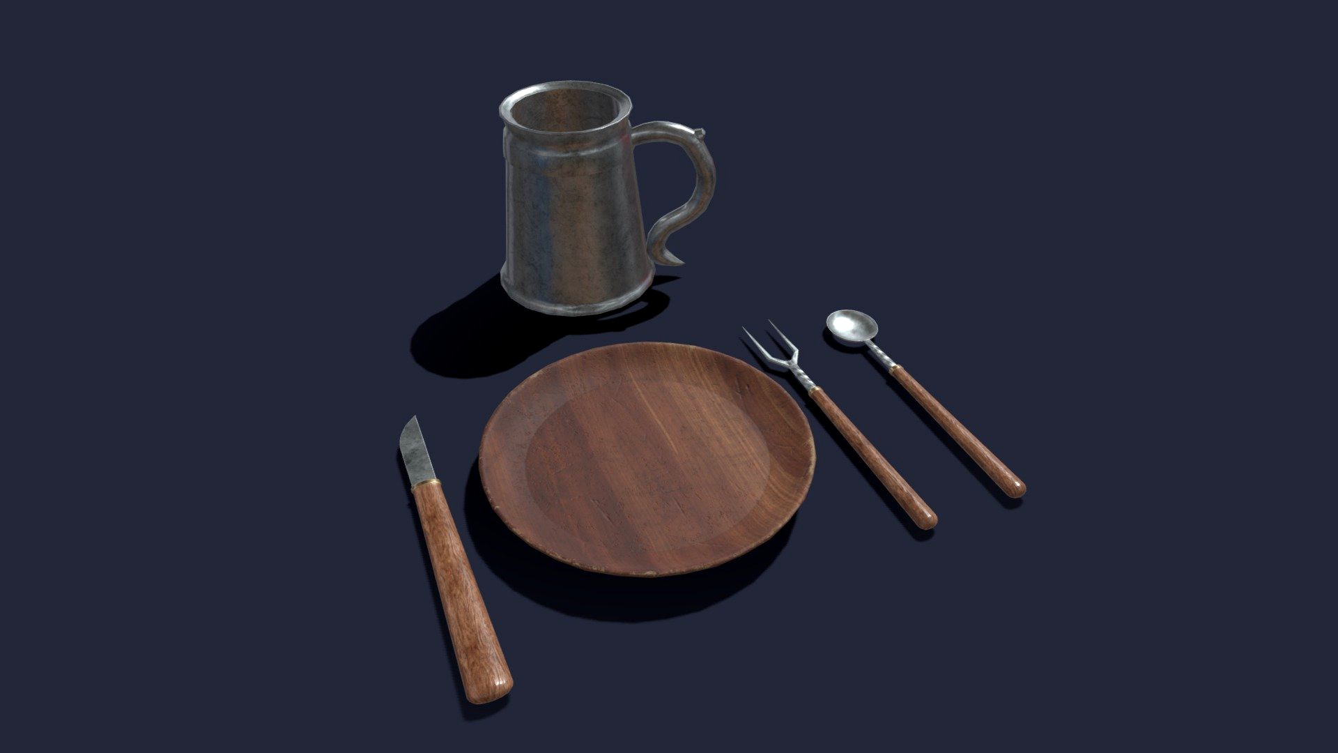 Medieval Simple Dinnerware