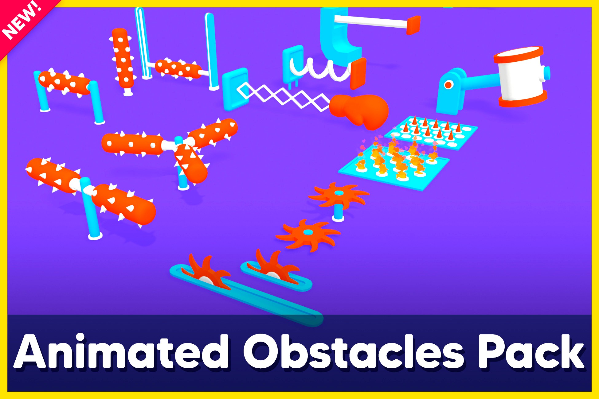 Hyper Casual Obstacles Pack