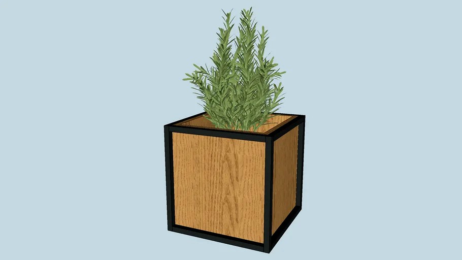 Cachepot estilo industrial