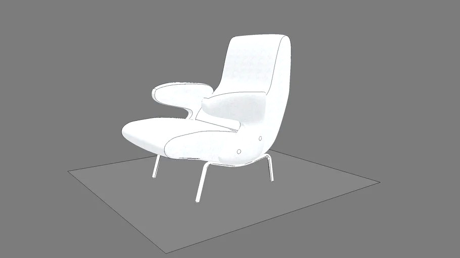 Arflex - Erberto Carboni - Delfino Chair