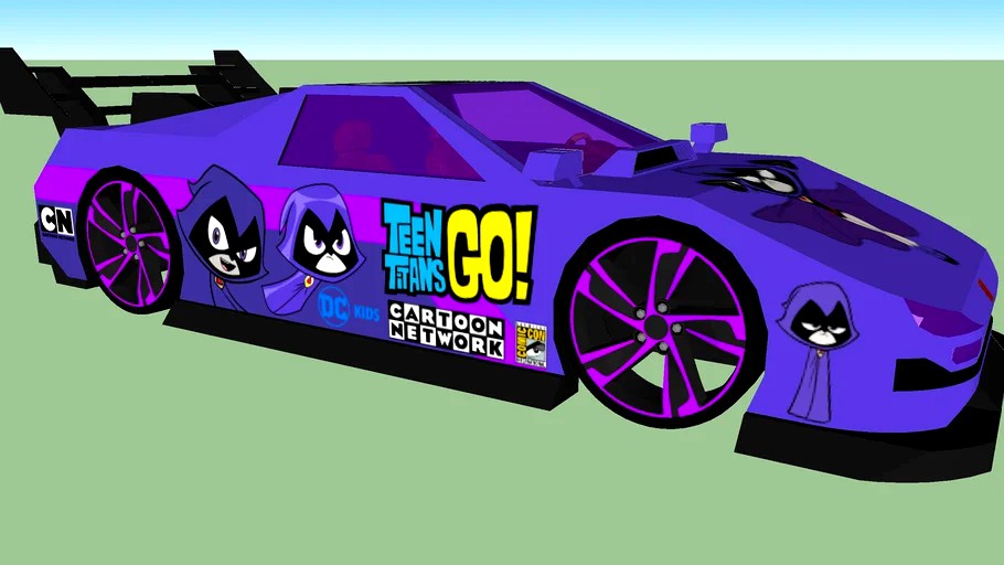 Teen Titans Go! Raven Car