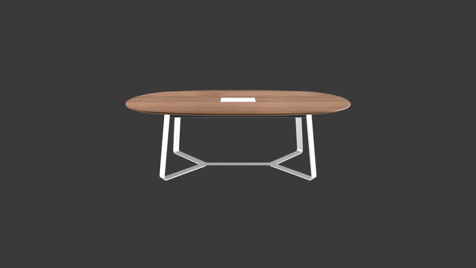 Gunlocke Briefing Ribbon Oval 48wx84l