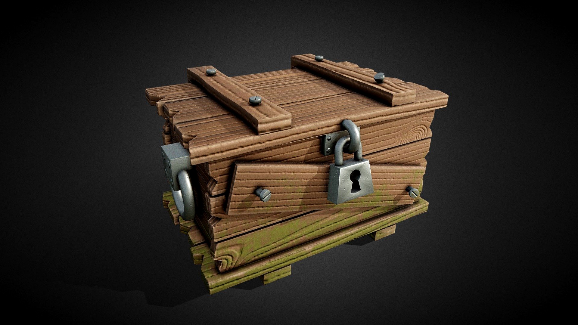 Stylized Crate - Tutorial Included