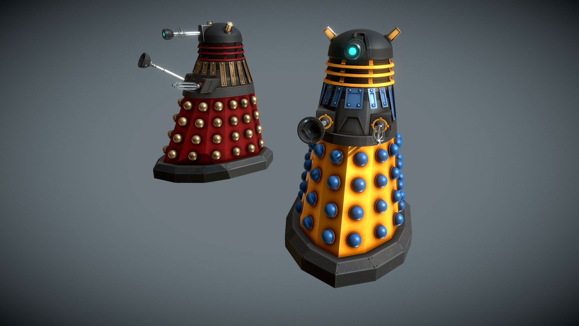 Low Poly Dalek