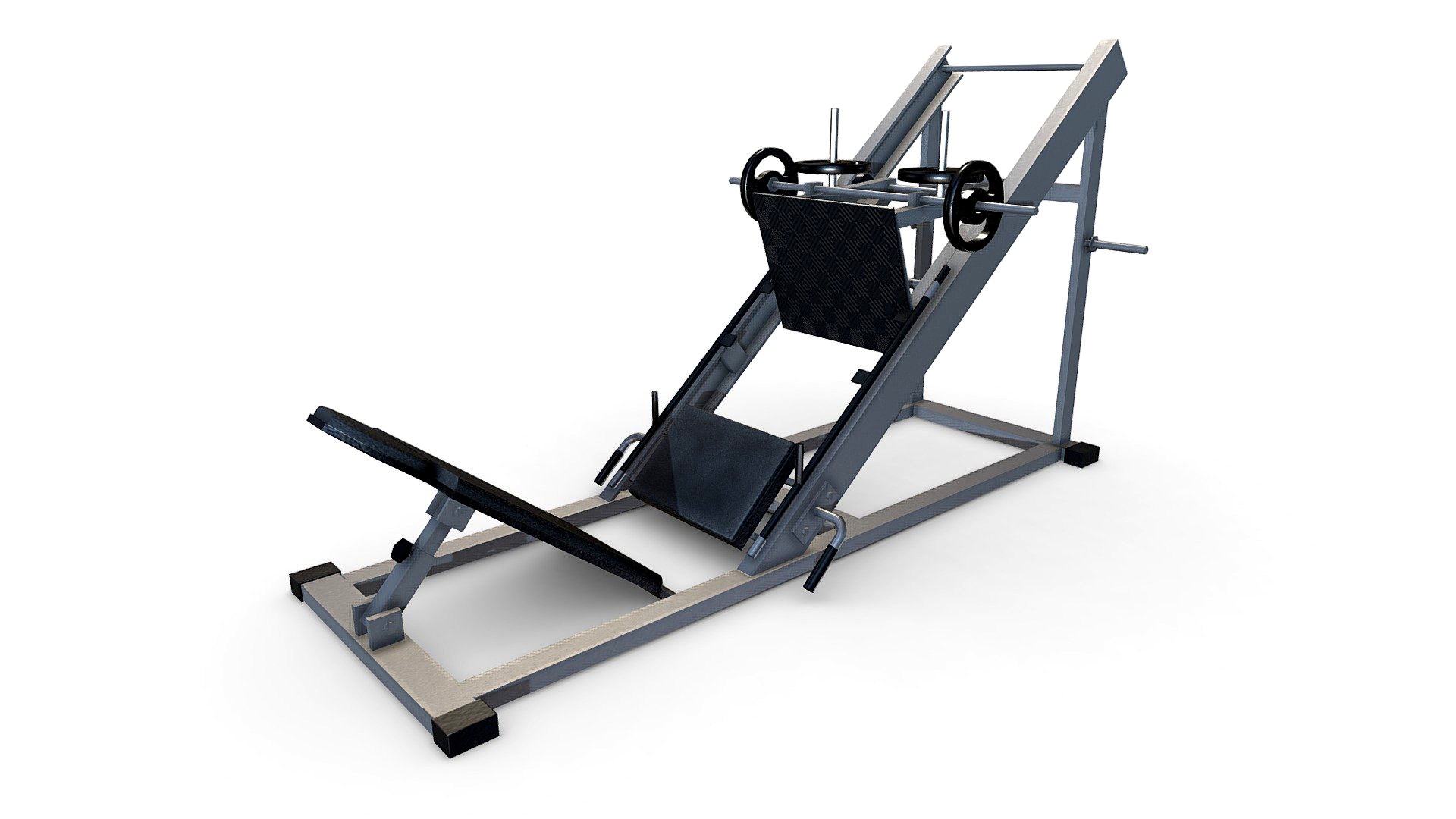 Leg Press Machine 3d model