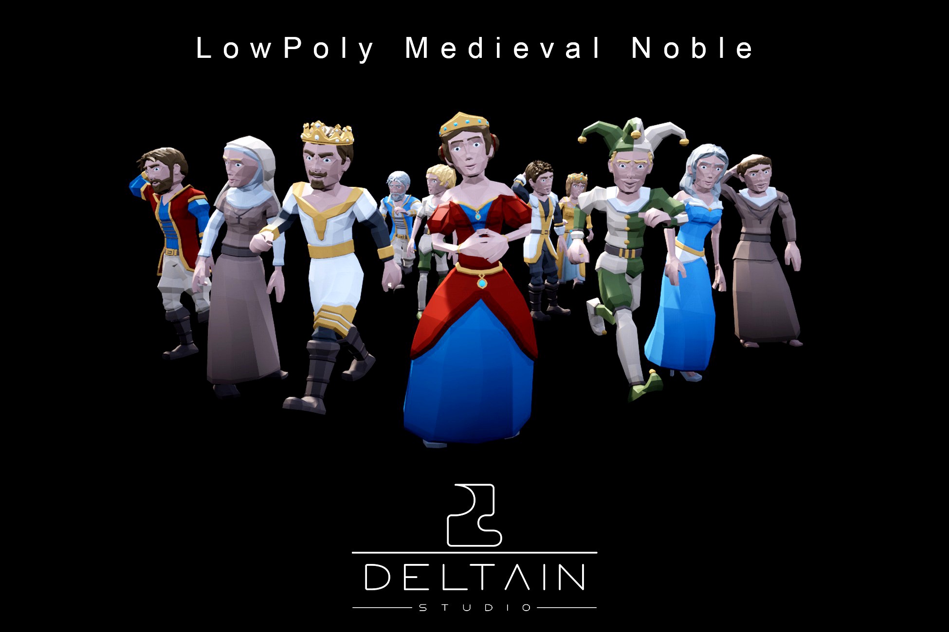LowPoly Medieval Noble