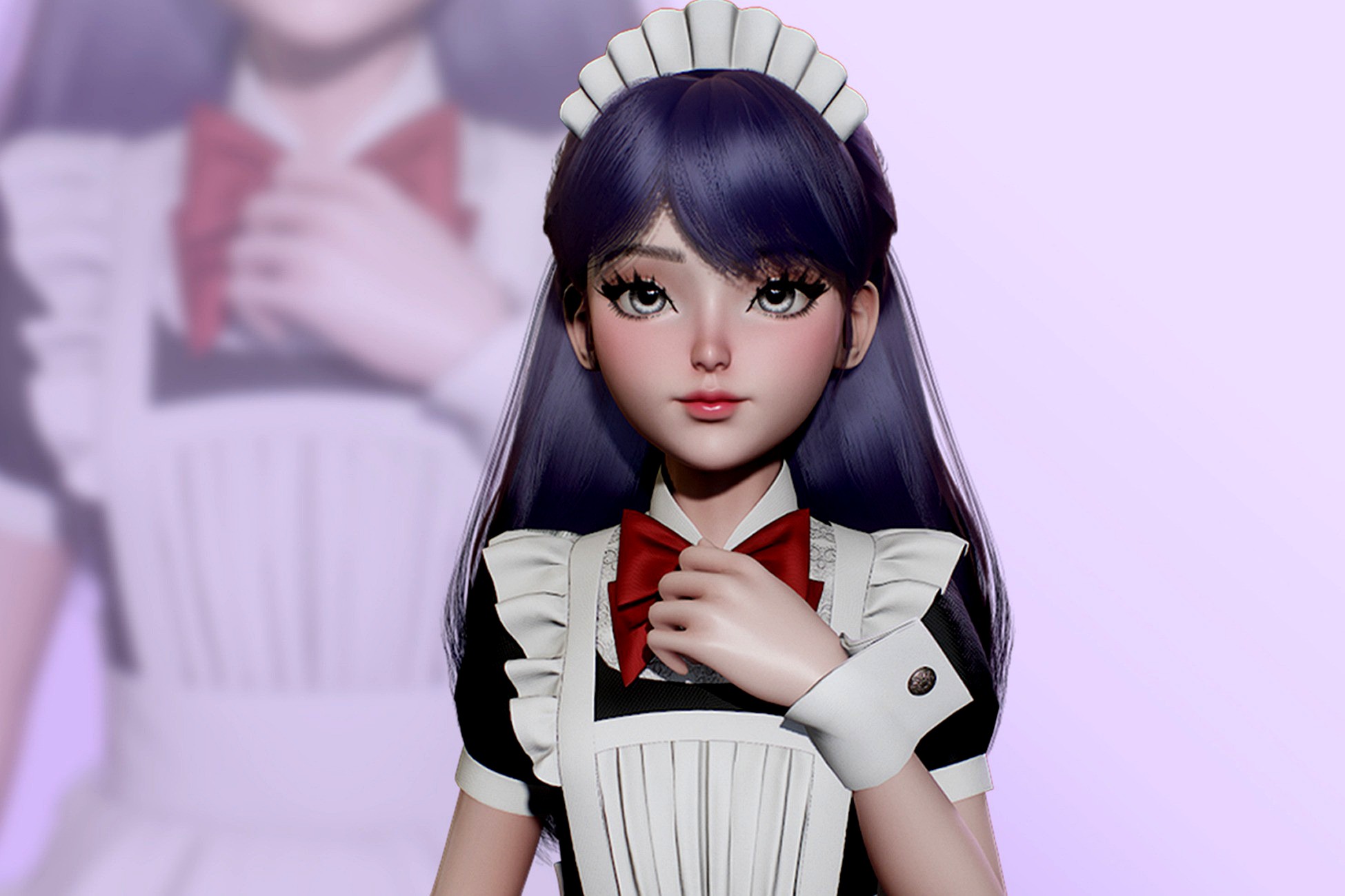 Cute Maid Girl