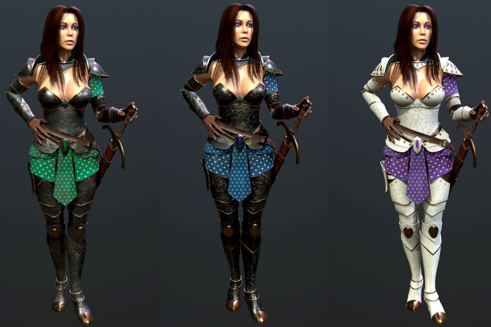 Knight girl set