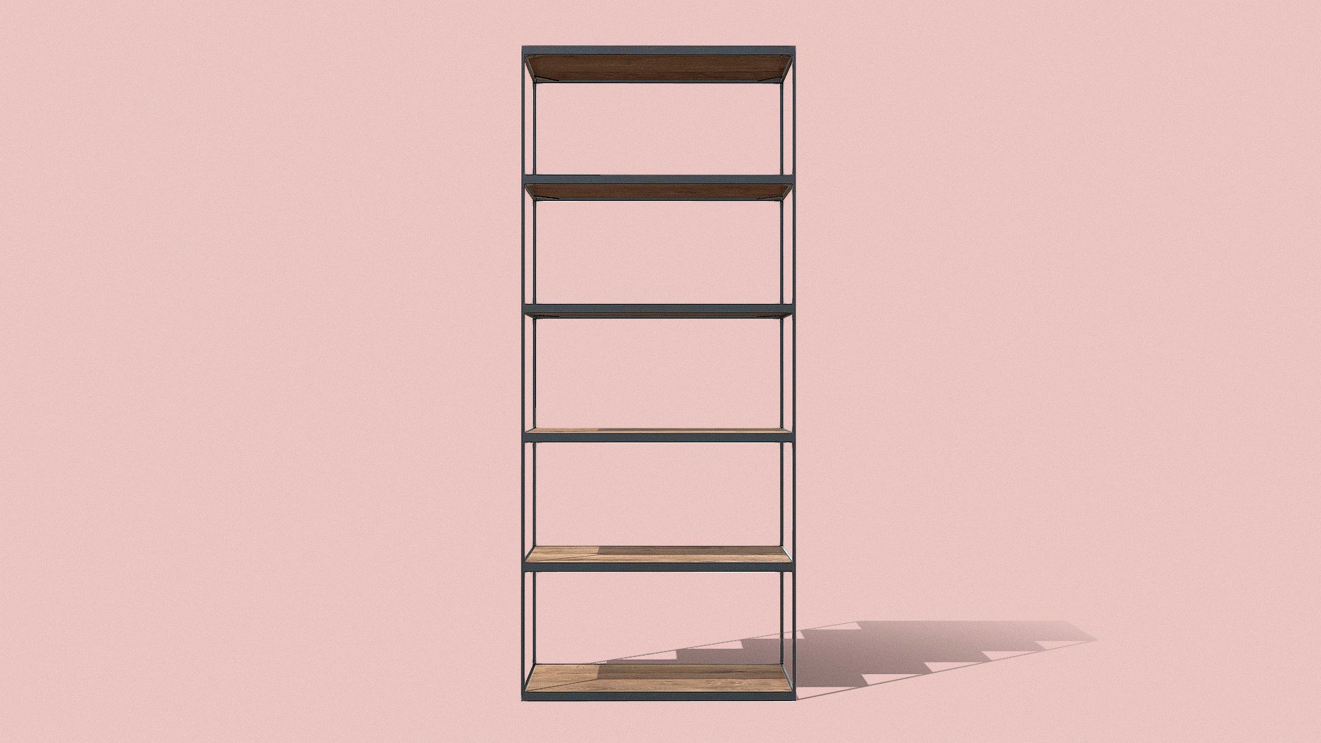 Shelving 002 - Hazel oak