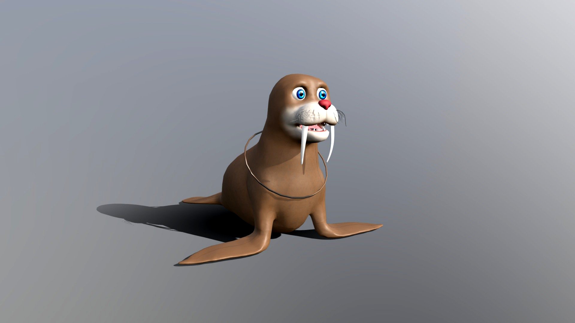 cartoon walrus
