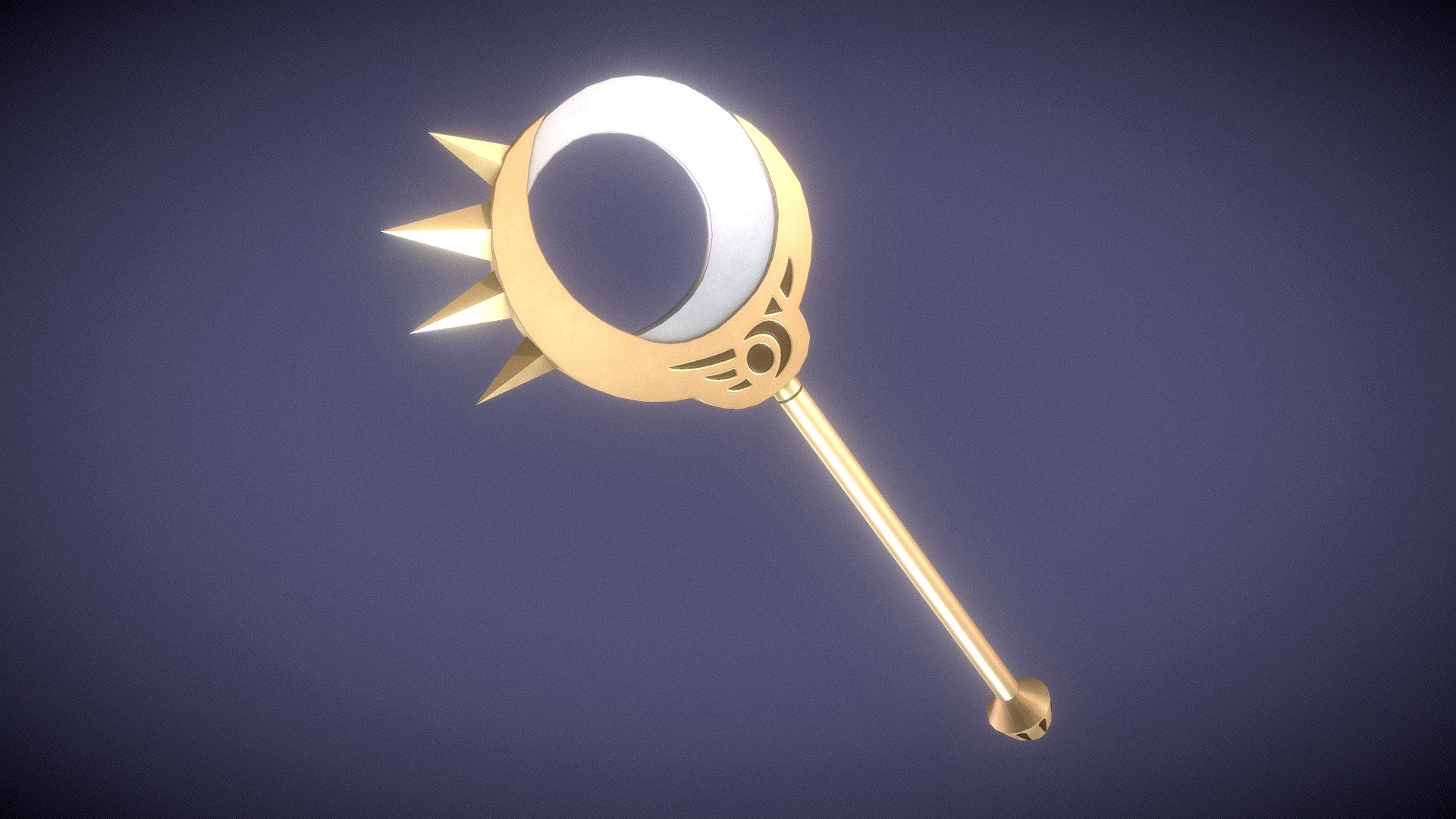 Disgaea Staff - Eclipse Wand