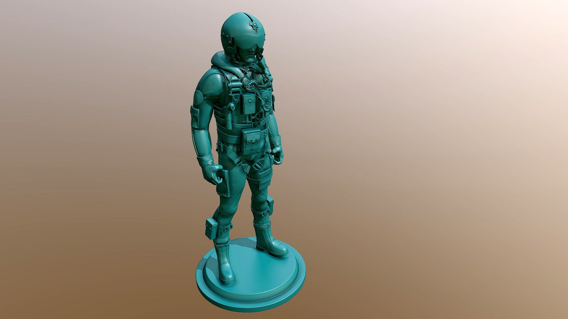 WAR PILOT - INTERCHANGEABLE HELMETS