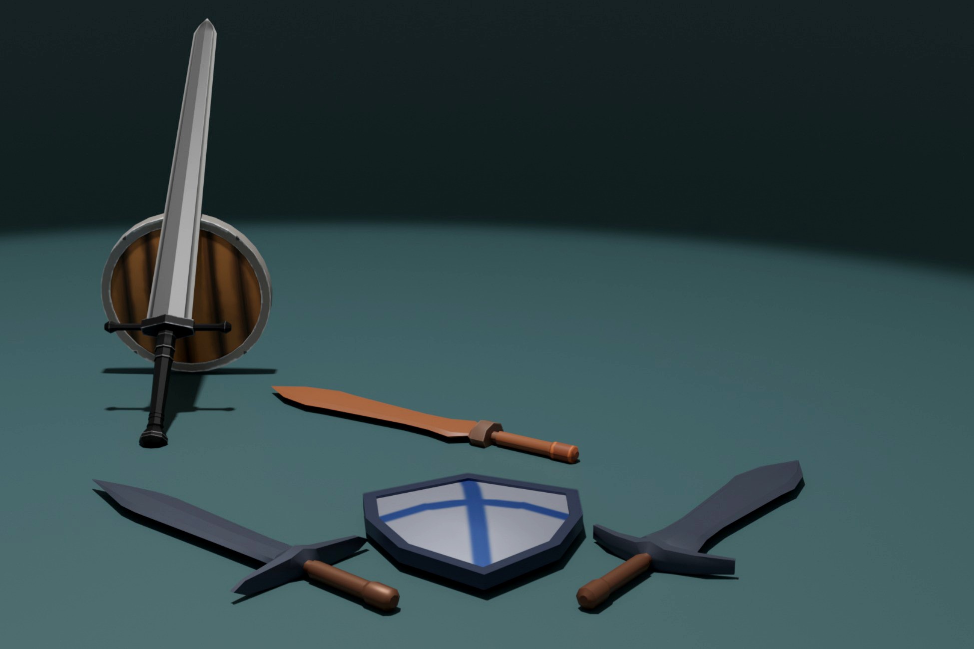 Low Poly Melee Weapons