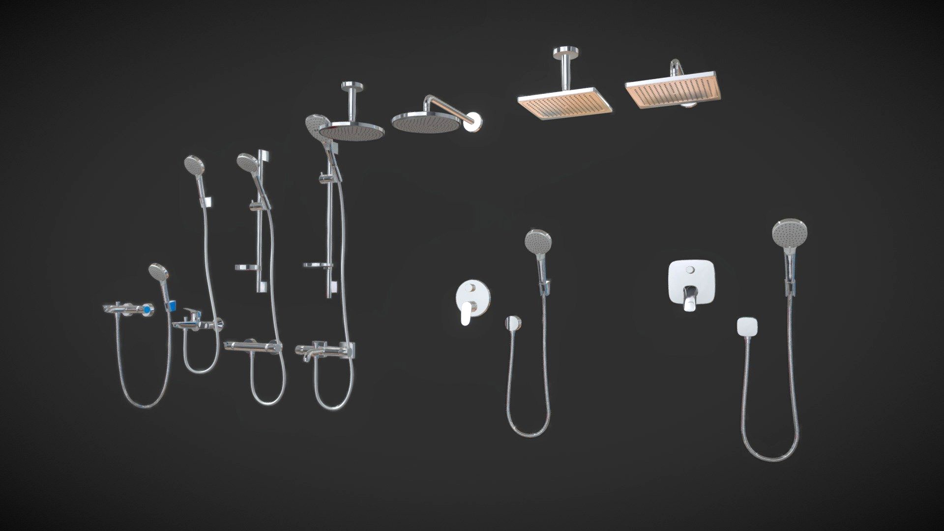 Faucets and shower systems Hansgrohe set 162