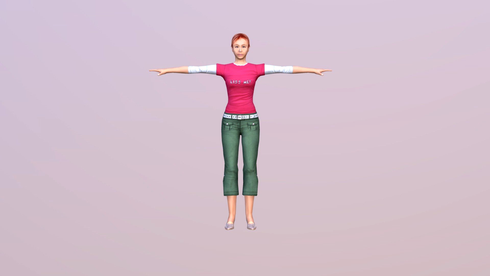 Woman 29 With 52 Animations 32 Morphs