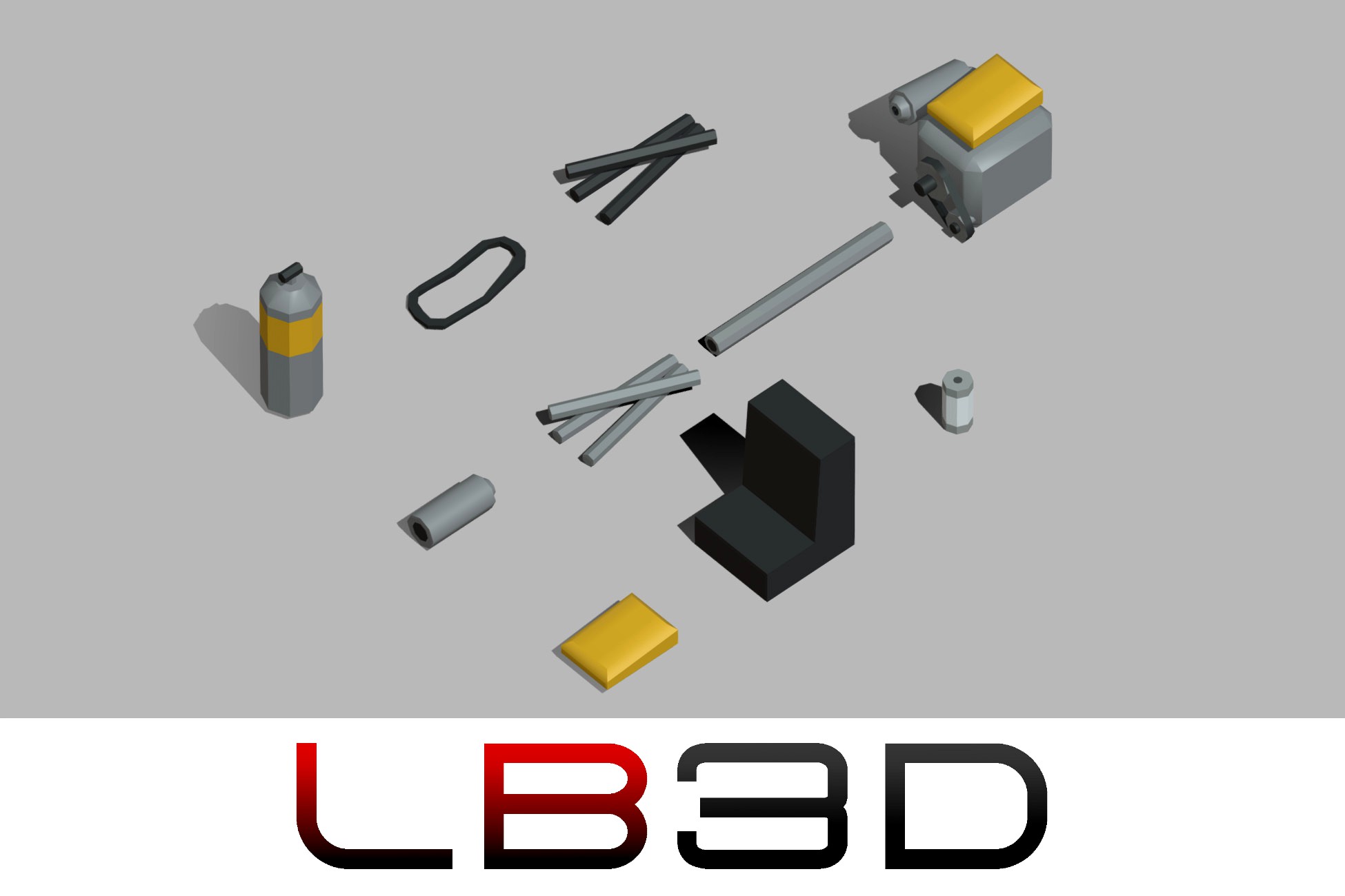 Low Poly Mechanical Crafting