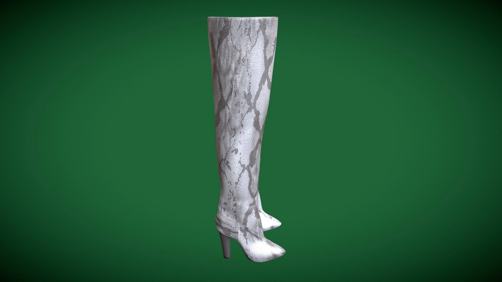 Snakeskin boots