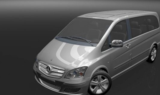 Download free MercedesBenz Viano 3D Model