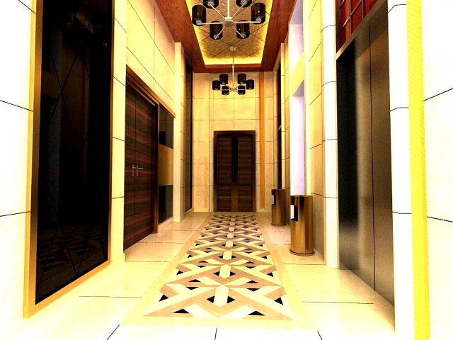 Corridor 01 3D Model
