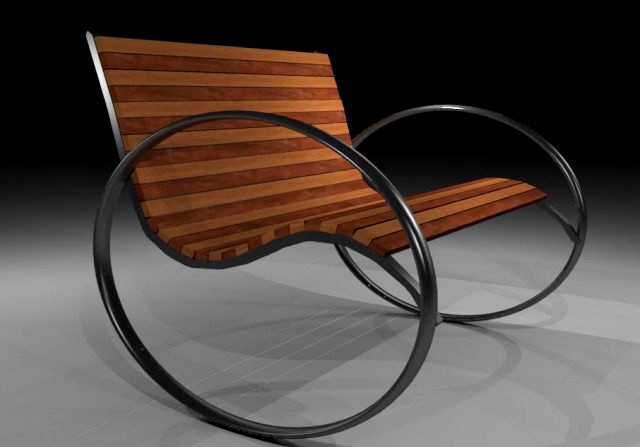 Rocking chair 3D Model