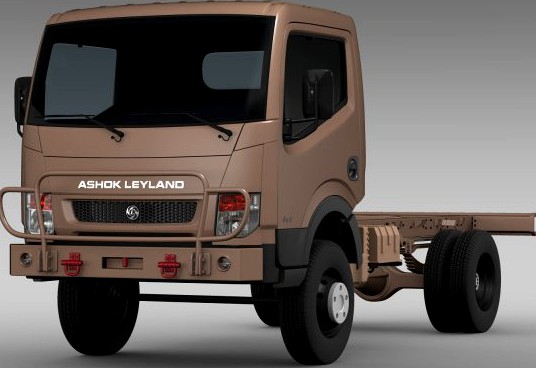 Ashok Leyland Garuda Chassi 2015 3D Model