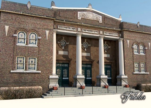 Building 08 3D Model