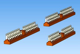 Connection board for surface mounting