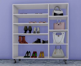 shoe rack | Handbag rack