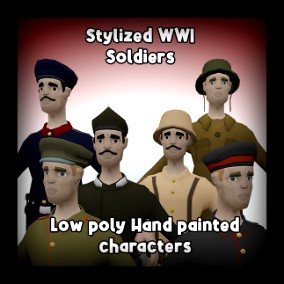 Stylized WW1 Characters
