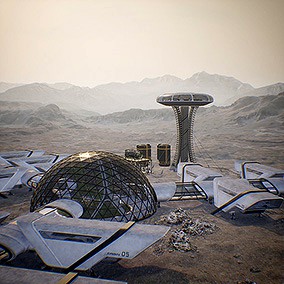 UCreate - Sci fi Base Outpost