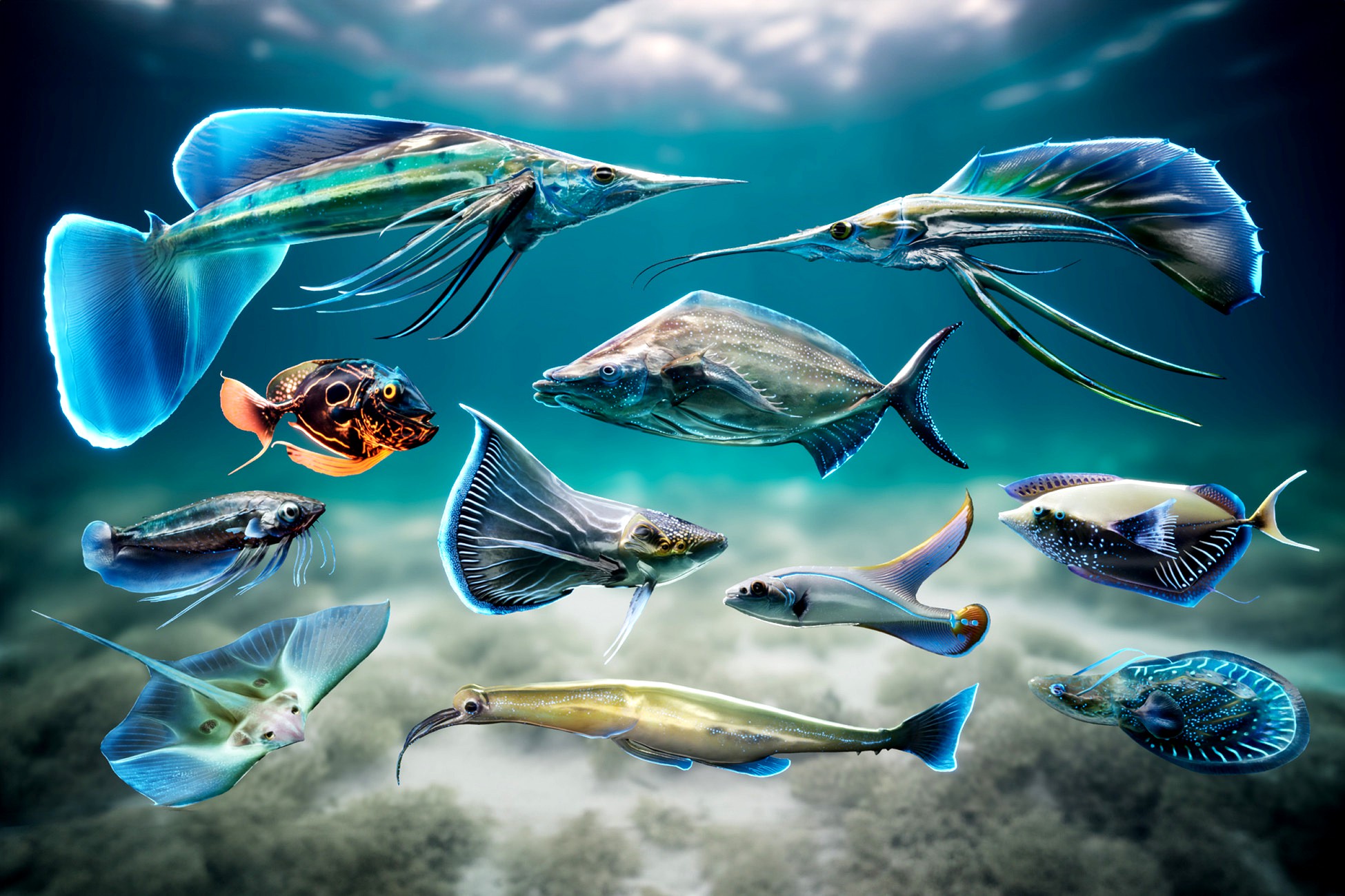 Alien Fish Pack - Basic RP