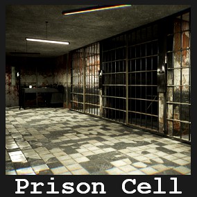 Prison Cell / 46 Assets