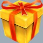 Download free Hand painted Christmas Gift 3D Model