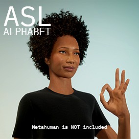 English ASL Sign - Alphabet ABC