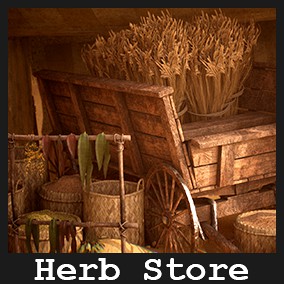 Herb Store / 36 Assets
