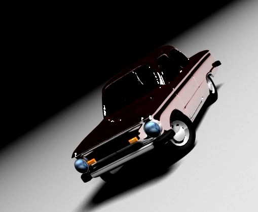 Zaz 968m 3D Model