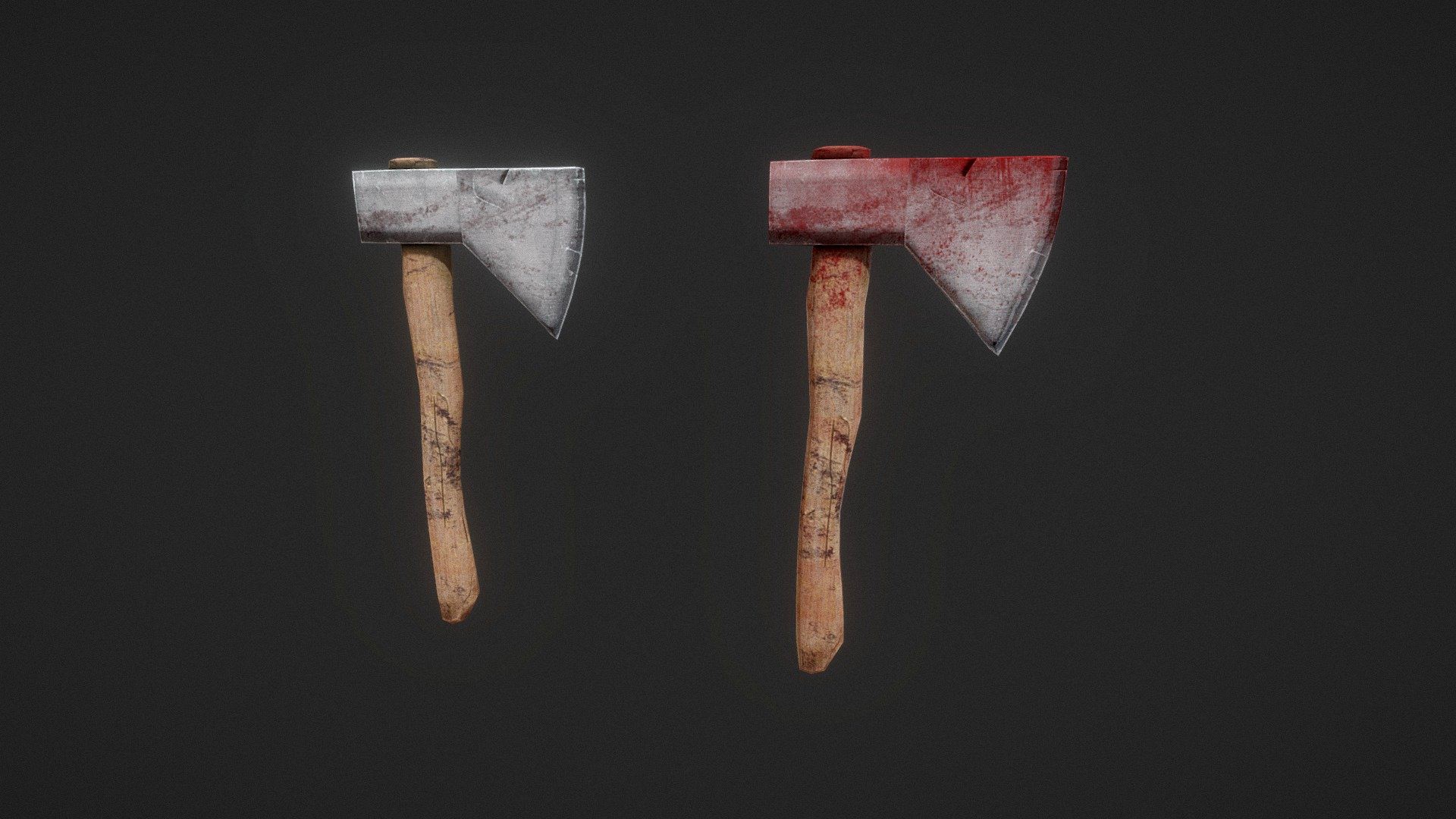 Iron Axe - Bloody Version Included