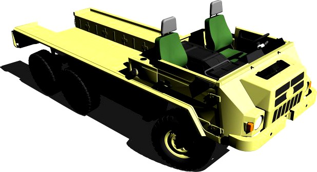 Pinzgauer 718 6x6 3D Model